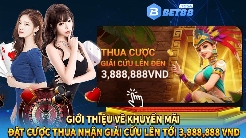 Giới thiệu về khuyến mãi đặt cược thua nhận giải cứu lên tới 3,888,888 VND